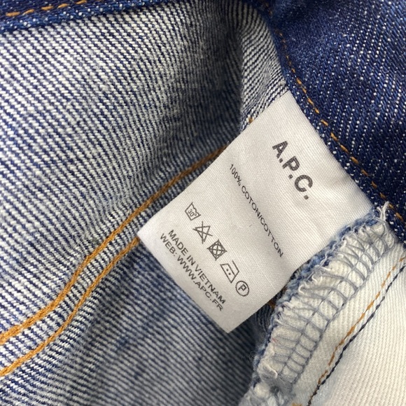 A.P.C Denim Skirt size 38 - Picture 4 of 5